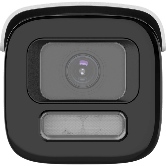 [Dual Light + ColorVu 3.0 + HikAI] Bala IP 4 Megapixel / Lente Mot. 2.8 a 12 mm / 60 mts IR + Luz Blanca / Exterior IP67 / WDR 130 dB / ACUSENSE 3.0 / Metal / NEMA 4X / ACUSEEK