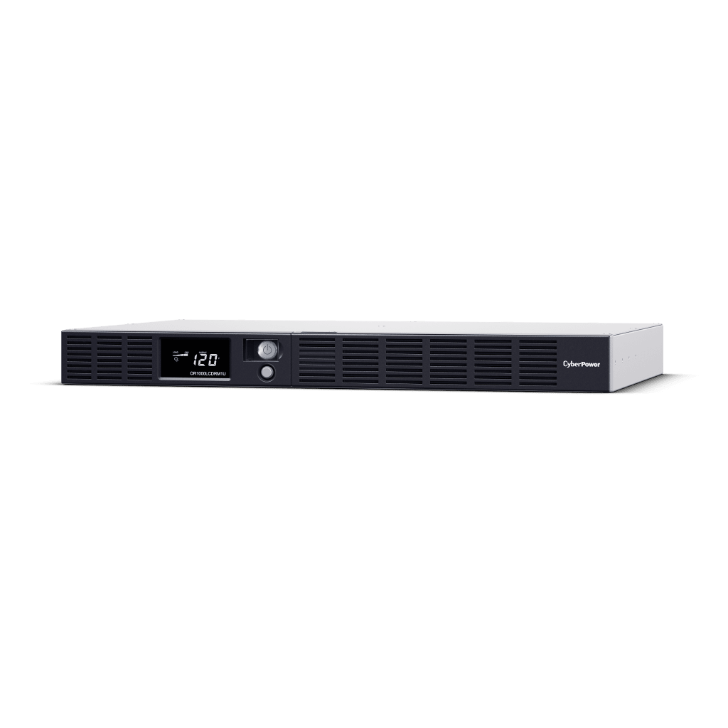 UPS de 1000 VA/600 W, Topología Línea Interactiva, Entrada 120 Vca NEMA 5-15P, Tipo Rack 1 UR, Con 6 Tomas NEMA 5-15R