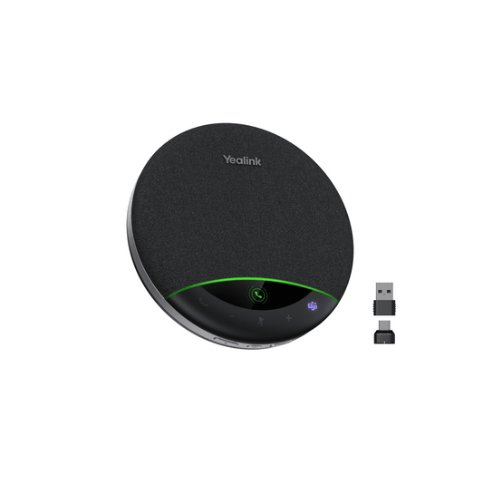 Altavoz de Conferencia SP96 de Yealink con Micrófonos 360° y Cancelación de Ruido Inteligente
