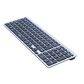 Teclado Inalámbrico Multimodo / Bluetooth + 2.4 GHz / Batería Recargable 500 mAh / 3 Dispositivos Simultáneos / Recorrido de Tecla 1.8 mm / Carga USB-C / Alcance 10 m (33 ft) / Windows macOS Linux ChromeOS Android
