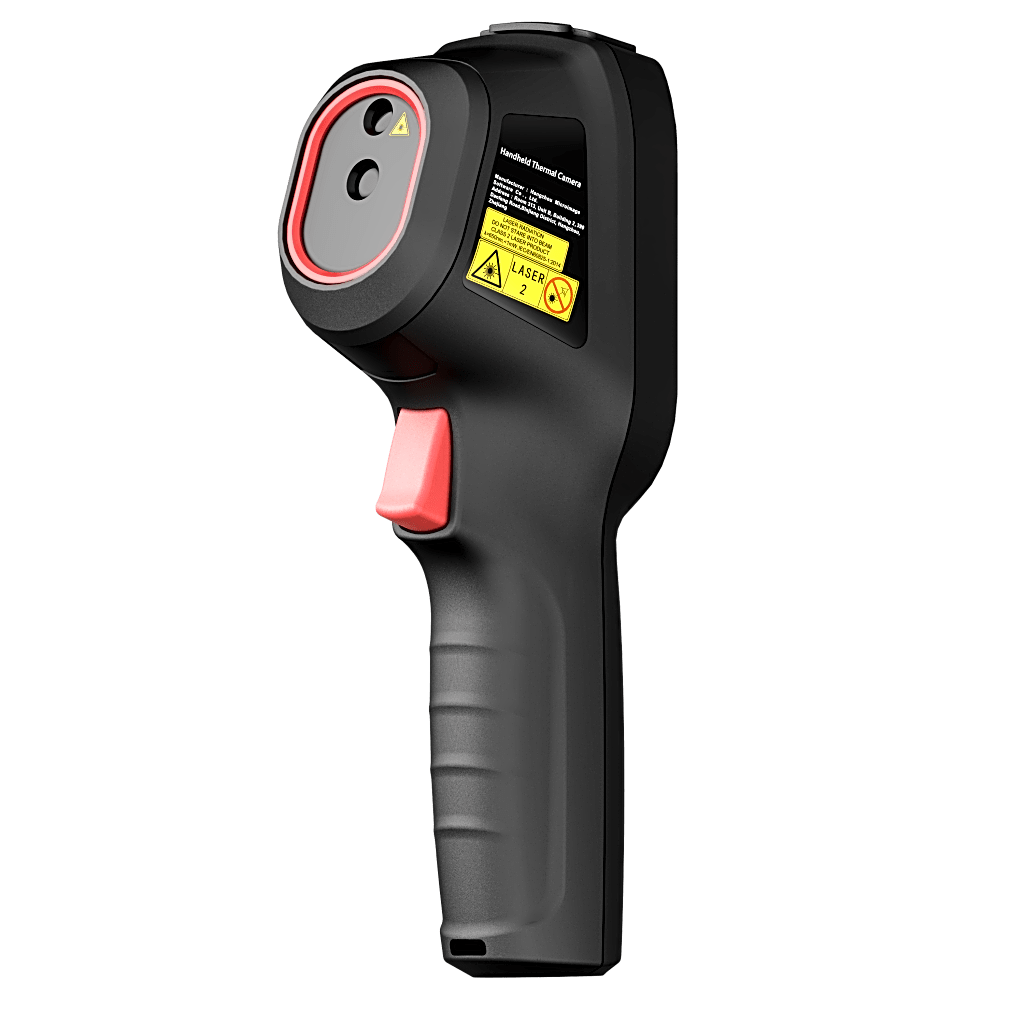 ECO - Cámara Termográfica Portátil / Rango de temperatura de -20 °C a 550 °C / Alta precisión ±2℃/±2% / Resolución super IR 240 x 240 / Pantalla LCD 2.4" / puntero láser / IP54 / Memor