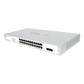 Switch Administrable PoE / 24 puertos PoE af/at Gigabit / 2 x SFP Gigabit / Administración Cloud Gratuita / Presupuesto 370 W