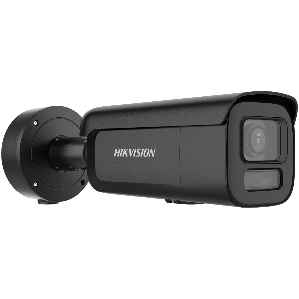 [Dual Light + ColorVu 3.0 + HikAI] Bala IP 4 Megapixel / Lente Mot. 2.8 a 12 mm / 60 mts IR + Luz Blanca / Exterior IP67 / WDR 130 dB / ACUSENSE 3.0 / Microfono Integrado / Metal / NEMA 4X / ACUSEEK