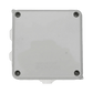 Caja de Conexiones Impermeable IP65, 7 Entradas, Dimensiones 100 x 100 x 70 mm, para Instalaciones Industriales, Comerciales y Residenciales, Incluye Tornillería para su Instalación