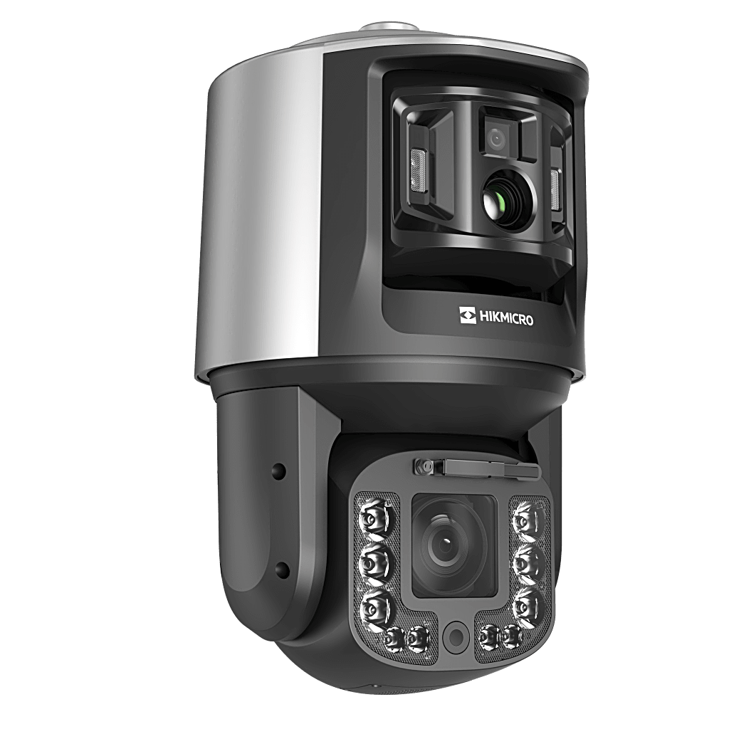 [TandemVu] Domo PTZ IP 4 Megapixel con 40X Zoom con Cámara Optica Fija de 4 Megapixel Cámara Térmica 256 x 192 con Lente 9.7 mm /  Protección perimetral