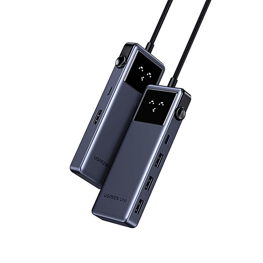 Hub USB-C 6 en 1 / HDMI 4K@60Hz / 3 Puertos USB-A 5Gbps / Carga PD 3.0 100W / Compatibilidad Universal Windows-macOS-Linux / Diseño Compacto