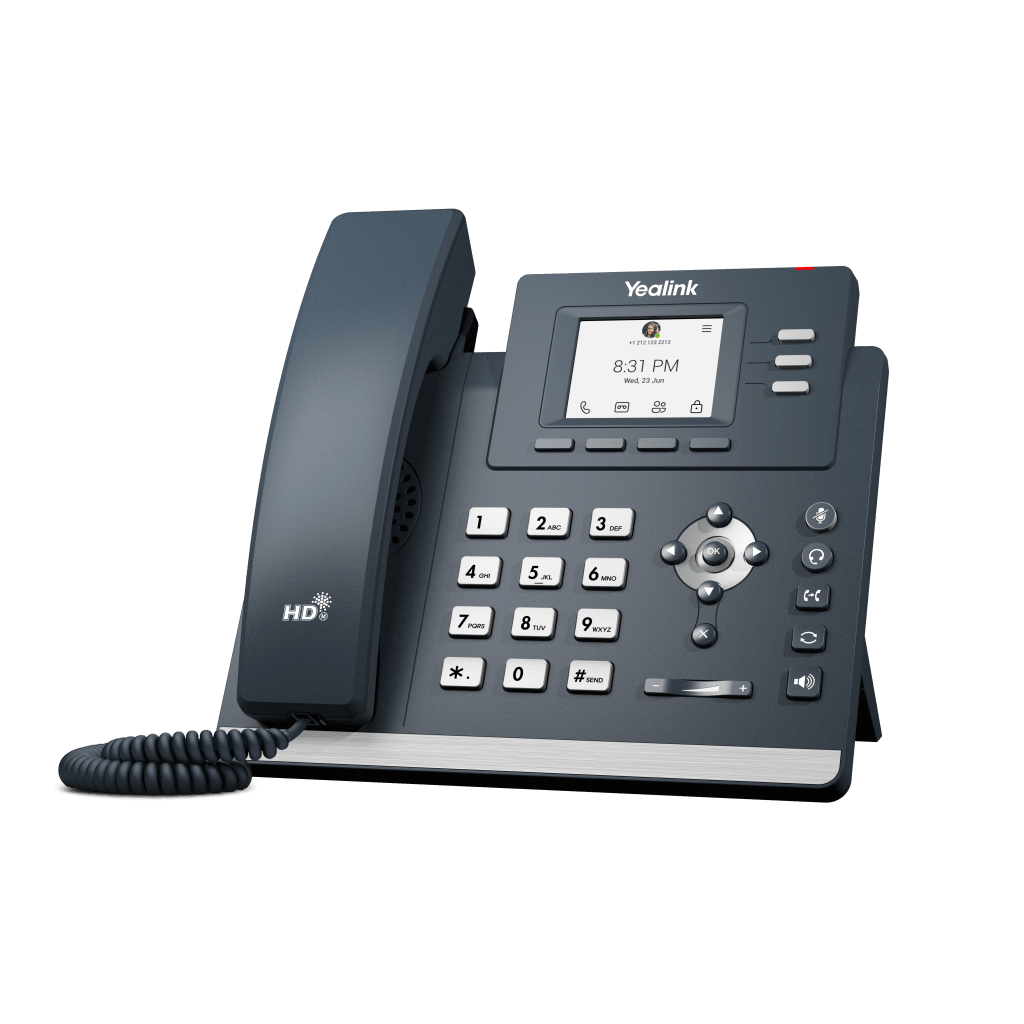 Telefono IP MP52-E2-TEAMS de Yealink con Android 13 Optimizado para Microsoft Teams y Audio HD Profesional