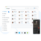 Kit Telefonía IP PYME / Conmutador P520 20 Extensiones / 10 Llamadas Simultáneas / Módulo O2 2 Puertos FXO / Modular / VoIP SIP