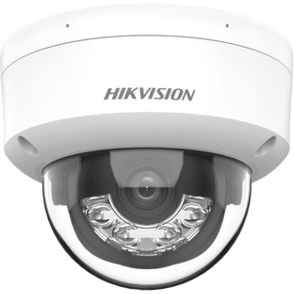 Domo IP 4 Megapixel / Lente 2.8 mm / 30 mts IR / WDR 120 dB / Exterior IP67 / Hik-Connect P2P / H.265+ / PoE / ONVIF