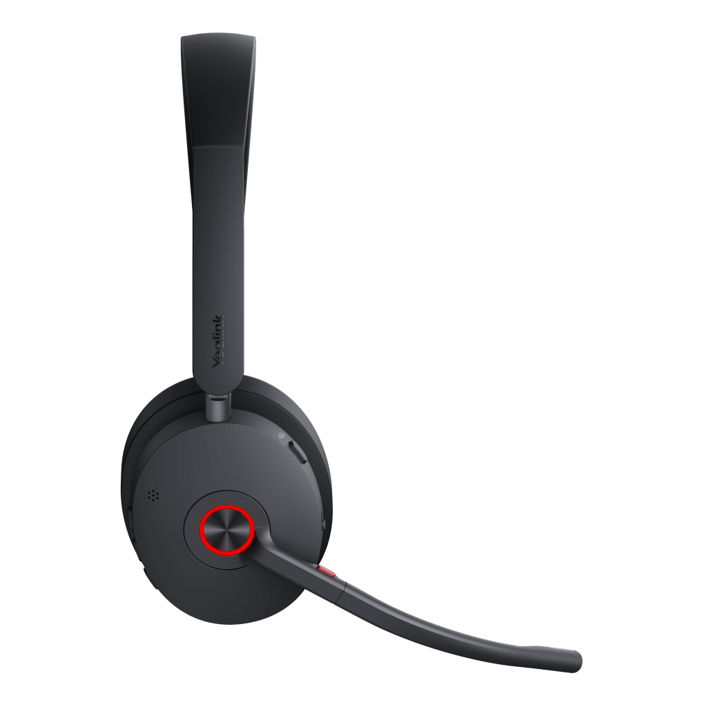 Diadema Inalambrica BH74 Teams USB C/A de Yealink con Tecnología de 6 Micrófonos y Acoustic Shield 3.0 para Voz Clara