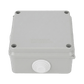 Caja de Conexiones Impermeable IP65, 7 Entradas, Dimensiones 100 x 100 x 70 mm, para Instalaciones Industriales, Comerciales y Residenciales, Incluye Tornillería para su Instalación