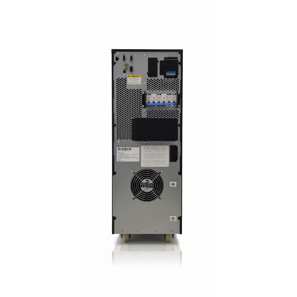 UPS Tipo Torre de 10KVA / Online Doble Conversión / Salida Fase Dividida 220V o 2 x 120V / Paralelismo hasta 4 Unidades / Pantalla LCD Táctil 7" / Onda Senoidal Pura