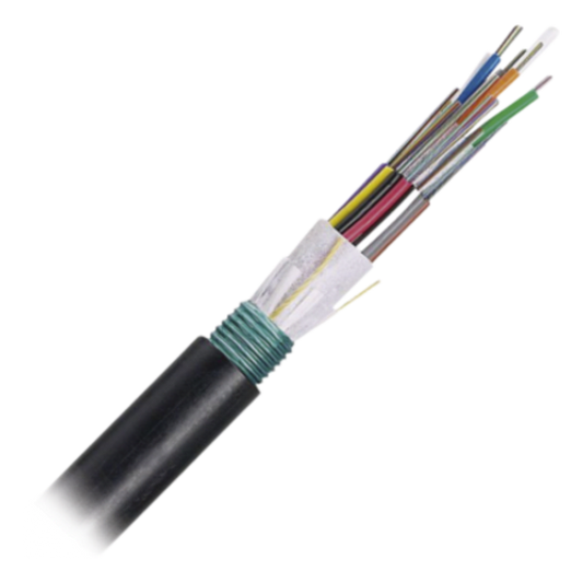 Cable de Fibra Óptica de 48 Hilos, OSP (Planta Externa), Armada, 250um, Monomodo OS2, Precio Por Metro