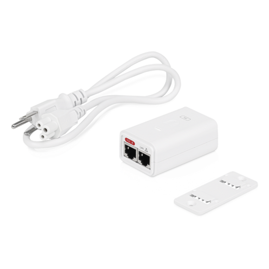 Adaptador PoE Ubiquiti Gigabit de 24 VDC, 0.3 A