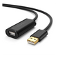 Cable de Extensión Activo USB 2.0 / 5 Metros / Macho-Hembra / Booster individual FE1.1S incorporado / Velocidad de hasta 480 Mbps / Ideal para impresoras, consolas , Webcam, etc.