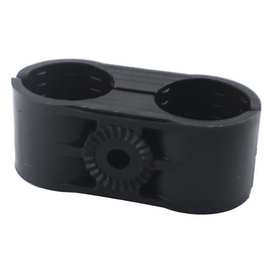 Paquete de 10 Sujetadores Plasticos Para Cable Coaxial de  1- 1/4"