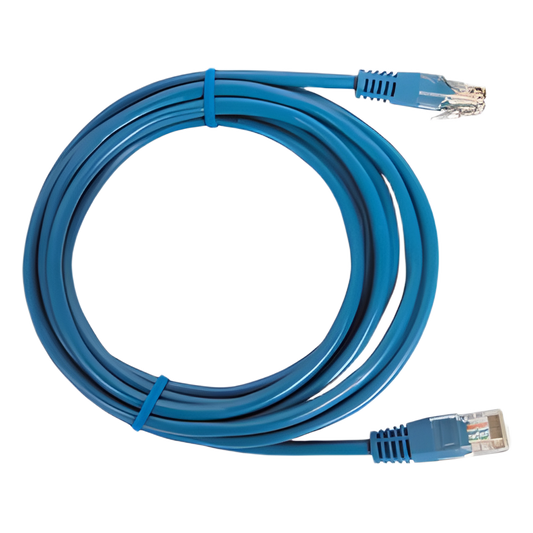 Cable de Parcheo UTP Cat6 - 0.5 Metros (1.64 Pies) - Azul