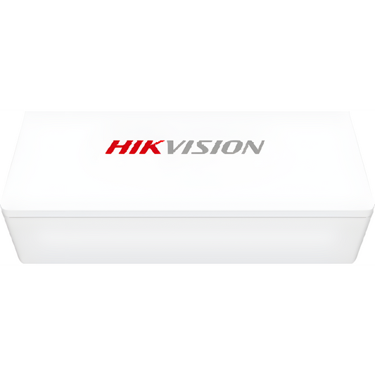 Inyector PoE DS-3E0502P-E / 1 Puerto Gigabit PoE / 1 Puerto Gigabit Uplink / Protección contra Sobretensiones 6 kV / Instalación en Escritorio o Pared / Cumple con IEEE 802.3af y 802.3at / Presupuesto de Energía PoE 30 W