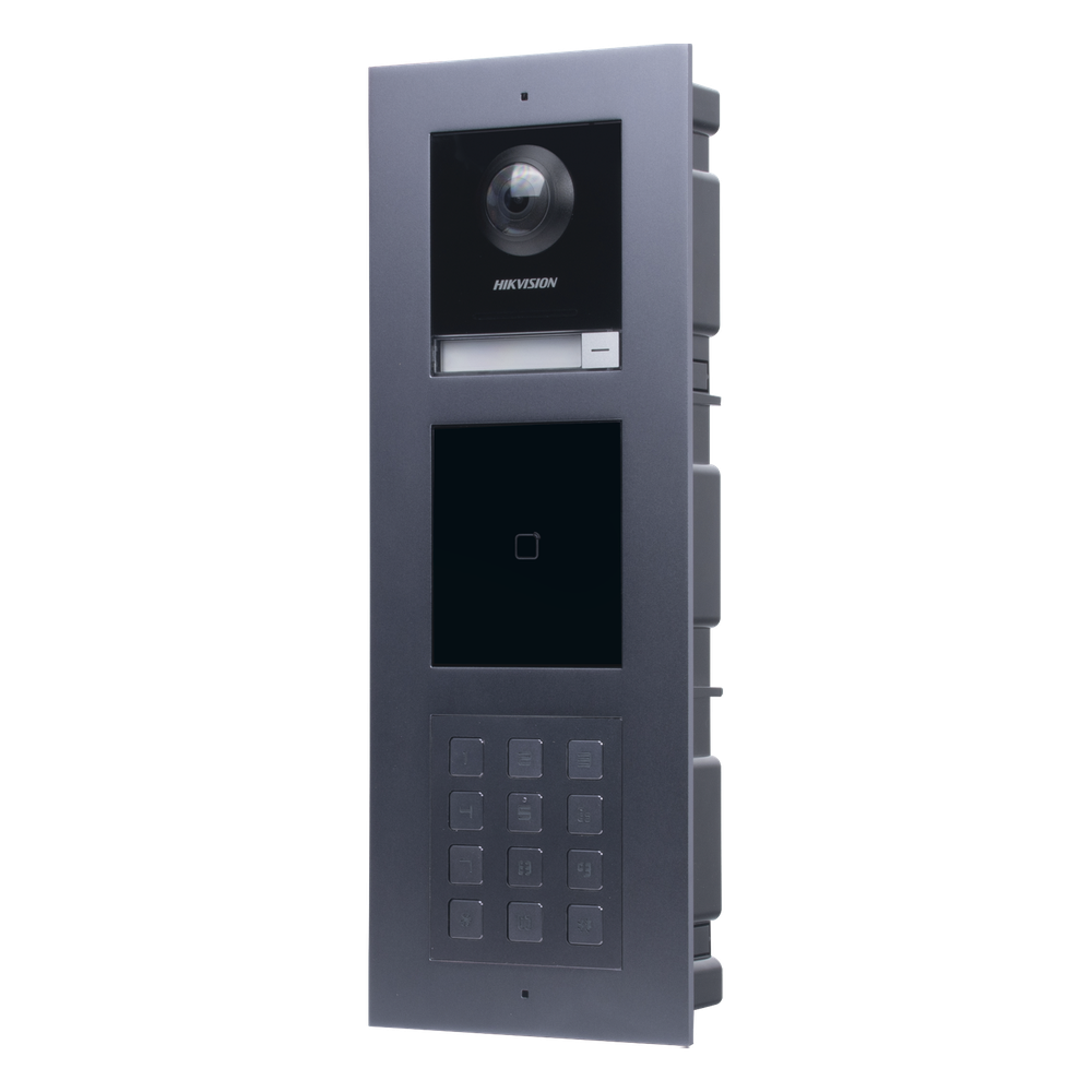 Videoportero IP MULTIAPARTAMENTO con llamada a App de Smartphone y Lector de Tarjetas EM / 2da Generación (Modular) / Montaje para EMPOTRAR incluido / Apertura con CONTRASEÑAS y TARJETAS
