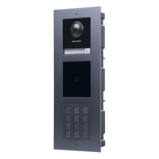 Videoportero IP MULTIAPARTAMENTO con llamada a App de Smartphone y Lector de Tarjetas EM / 2da Generación (Modular) / Montaje para EMPOTRAR incluido / Apertura con CONTRASEÑAS y TARJETAS