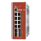 Switch L2+ PoE Industrial / Administración Cloud-Web-CLI / 8 Puertos PoE af/at/bt 100/1000 Mbps / 4 Puertos SFP Gigabit / Presupuesto PoE 460 W / Protocolo ERSP (redundancia enlaces)