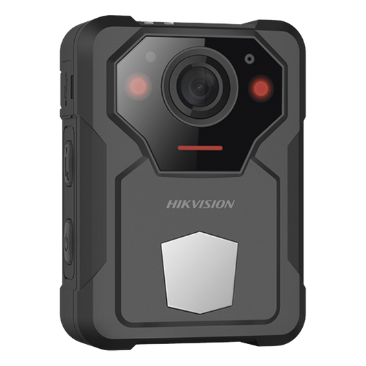 Body Camera Portátil / Grabación a 2K (4 Megapixel)  / Fotos de Hasta 40 Megapixel / IP67 / H.265 / 64 GB de Almacenamiento / Microfono Integrado / GPS