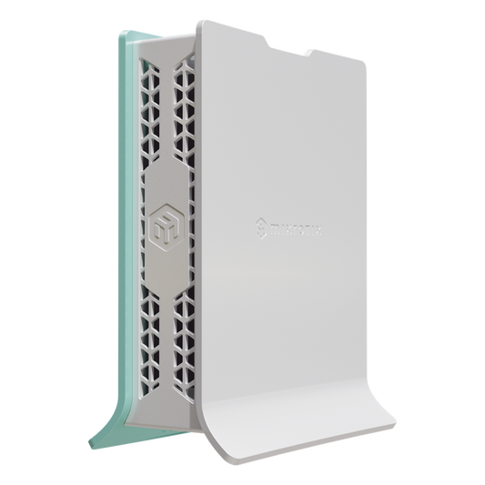 (hAP ax lite) Router WiFi 2.4 Gen6 802.11b/g/n/ax 160mW de potencia, 4 puertos Gigabit