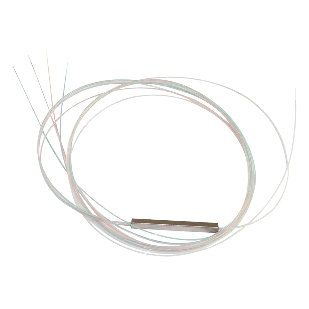 Splitter (Divisor Óptico) Tipo PLC, de 1x4, para Fusión (Sin Conectores)