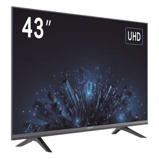 Monitor LED 4K de 43" / Ideal para Oficina y Hogar / Uso 24-7 / Entrada HDMI / Compatible con Montaje VESA (200 X 200) / Bocinas Integradas