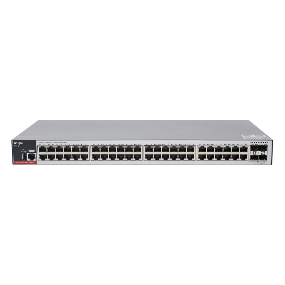 Switch Empresarial, Administrable L2+, 48 Puertos Gigabit y 4 Puertos Uplink SFP 2.5G