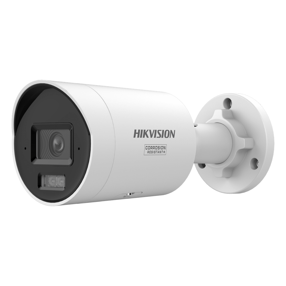 [Dual Light ] Bala IP 12 Megapixel (UHD) / Lente 2.8 mm / 40 mts Luz Blanca + 40 mts IR / ACUSENSE / Exterior IP67 / WDR 120 dB / PoE  / Micro SD / Metal / ACUSEEK / Captura Facial / NEMA 4X (Anticorrosión)