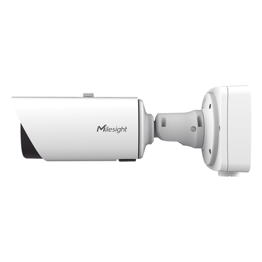 Cámara IP Bullet Motorizada Pro con IA / 4K Ultra HD 5MP / Lente Motorizado 2.7-13.5mm / WDR 120dB / Iluminación 0.002Lux / IR 100m / PoE+ / IP67 IK10 / Analítica Inteligente / Cumplimiento NDAA