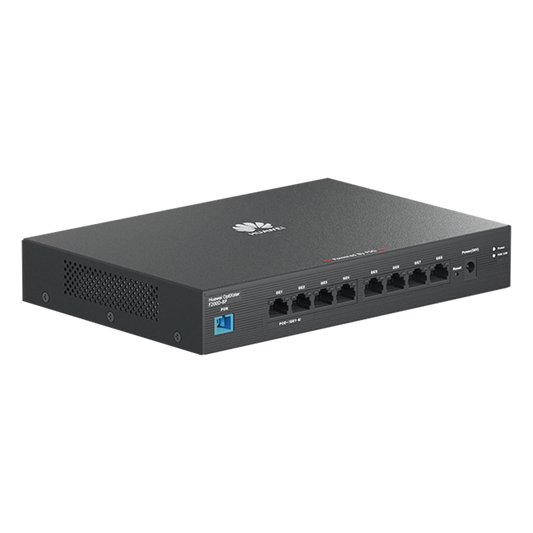HUAWEI MiniFTTO - ONU PoE / 8 puertos 10/100/1000Mbps PoE + 1  PON (SC/UPC)/ Downstream 2.488 Gbps / Upstream 1.244 Gbps / modo puente / 120 W/ Administración Nube