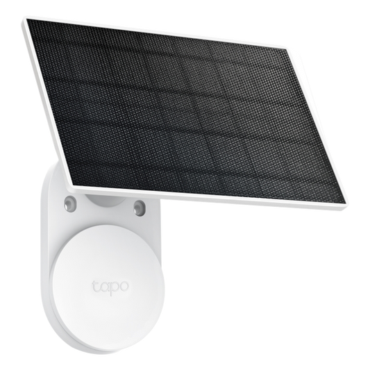 Panel Solar / 2.5 W Máximo / 5.2 V Voltaje / IP65 / Cable 4 m (13.1 ft) / Compatible Cámaras Tapo / Tipo-C + Micro USB / Montaje Ajustable