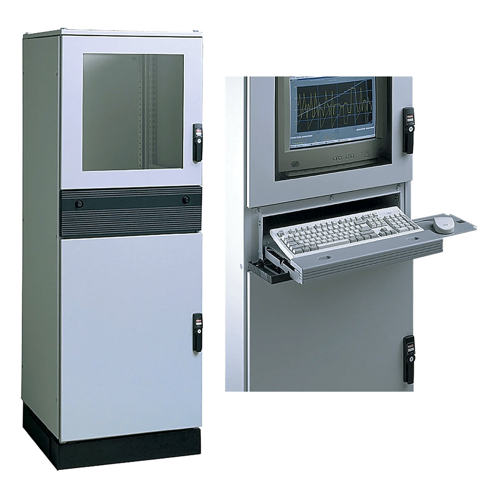 Gabinete Modular Industrial PROLINE PC Tipo 12 1800 x 600 x 600 mm (70.9 x 23.6 x 23.6 in) en Acero Gris RAL 7035 / IP55 / UL 508A / cUL / NEMA 12 / VDE