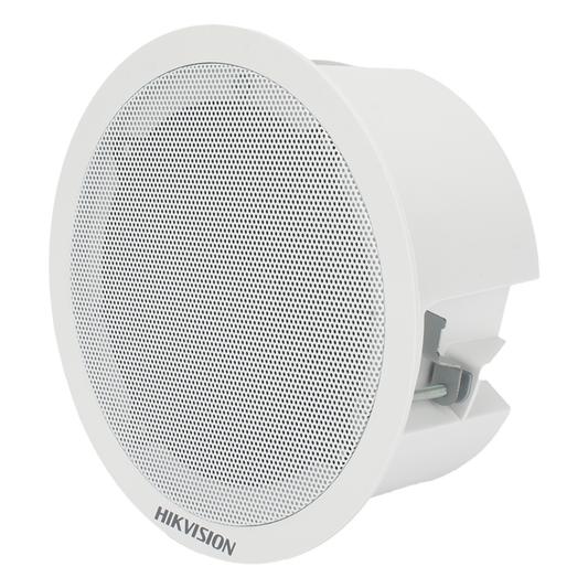 Altavoz Secundario para Montaje en Plafón | 3 Watts | 8 Ohms | Compatible con DS-QAZ1203G1-BE | Uso en Interior  | No Requiere Alimentación Externa