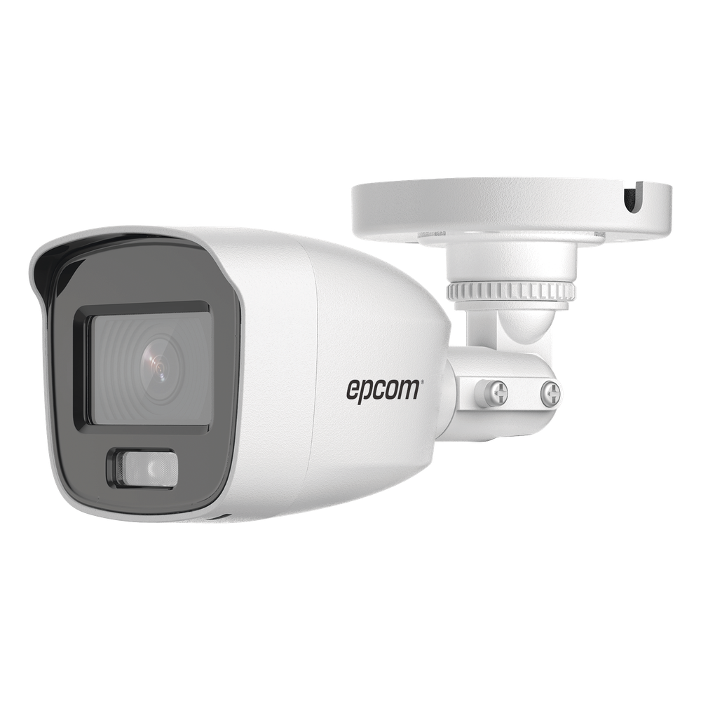 Bala TURBOHD 2 Megapíxel (1080p) / Lente 2.8 mm / ColorVu / Microfono Integrado / Imagen a Color 24/7 / Policarbonato / Luz Blanca 20 mts / Exterior IP66 / TVI-AHD-CVI-CVBS / dWDR