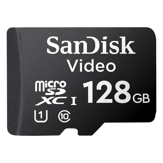 Memoria microSD SanDisk 128GB / Alta Resistencia / Videovigilancia / Clase 10