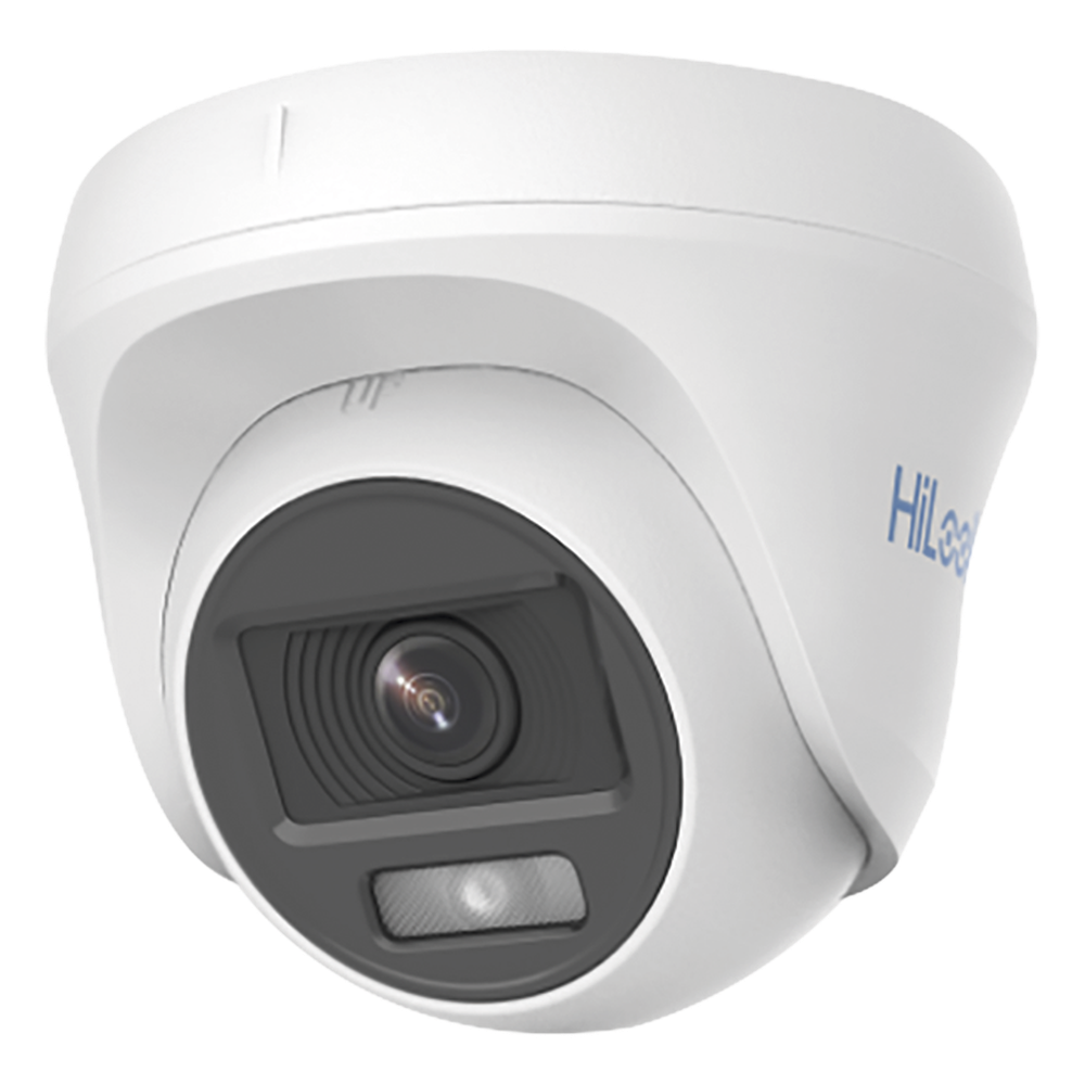 Turret TURBOHD 1080p / Imagen a Color 24/7 / Lente 2.8 mm / ColorVu Lite / Luz Blanca 20 mts / Uso en Interior / Policarbonato