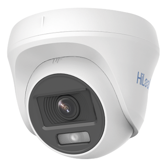 Turret TURBOHD 1080p / Imagen a Color 24/7 / Lente 2.8 mm / ColorVu Lite / Luz Blanca 20 mts / Uso en Interior / Policarbonato