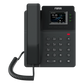 Teléfono IP empresarial para 4 líneas SIP con pantalla LCD de 2.4 pulgadas a color, Opus y conferencia de 6 vías, PoE.