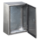 Gabinete de Acero Inoxidable IP66 Uso en Intemperie (400 x 600 x 250 mm) con Placa Interna Galvanizada.