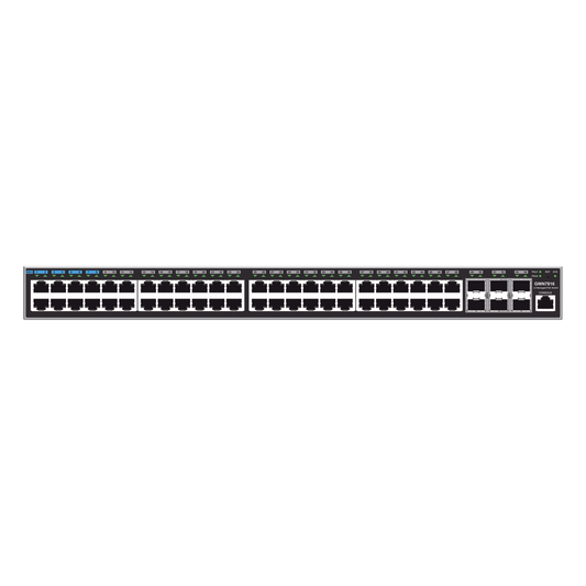 Switch Capa 3 Administrable / 48 puertos 10/100/1000 Mbps + 6 Puertos SFP+ de 10 Gigabits / Compatible con GWN Cloud.
