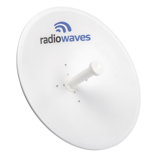 Antena Direccional de alto desempeño, Dimensiones (2 ft), Ganancia de 29 dBi, 4.9-6 GHz, Conectores N-hembra, Fácil instalación, Preensamblada, Montaje incluido
