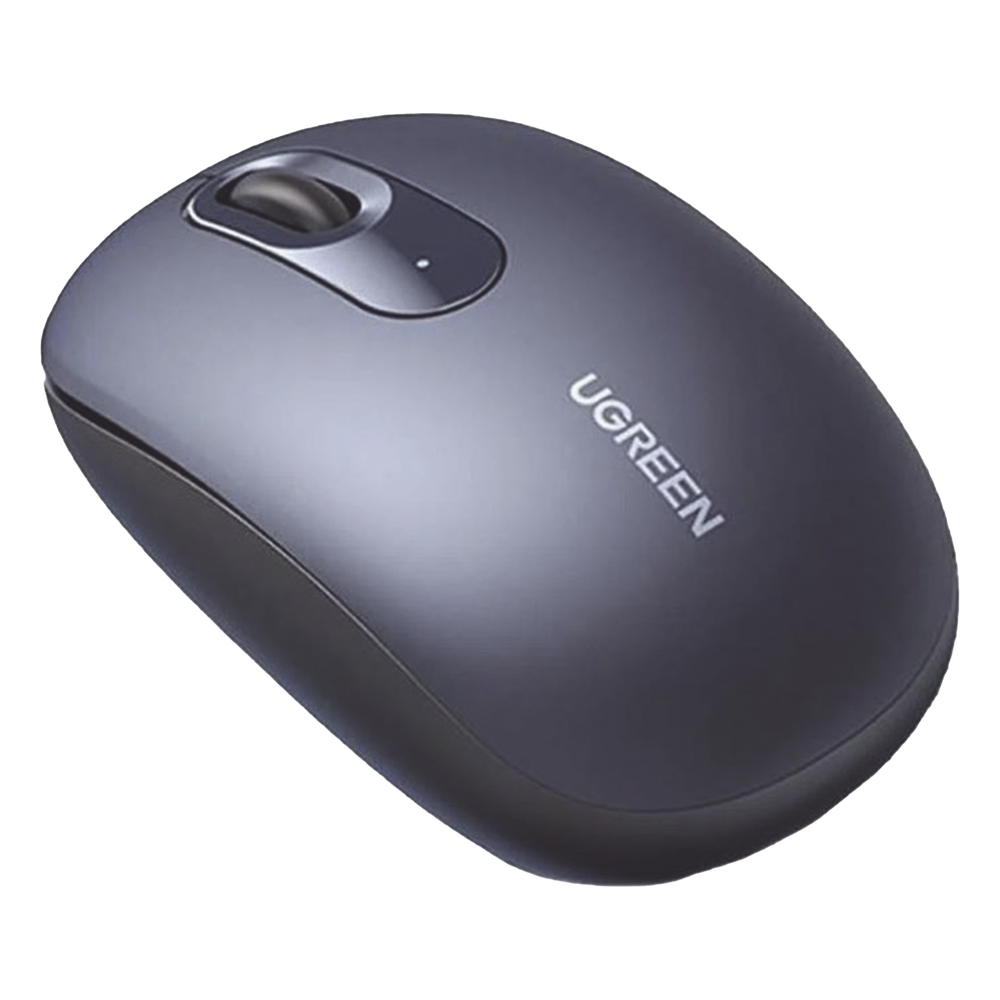 Mouse Inalámbrico 2.4G 800/1200/1600/2400 DPI | Función de 3 botones | Alcance 10m | Silencioso |  Ergonómico | Anti-caída y Anti-interferencias | Batería Alcalina AA incluida  | Midnight Blue.