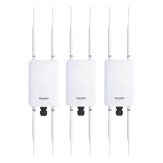 Kit 3 Puntos de Acceso CX-200, Wave2, Dual Band, Antenas Omnidireccionales 5 dBi