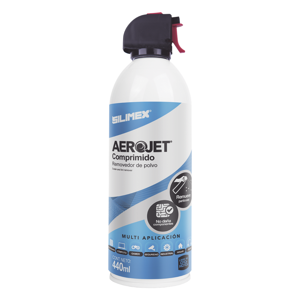 Removedor de Polvo y Residuos (Aire Comprimido) para Limpieza de Equipos Electrónicos, 440 ml