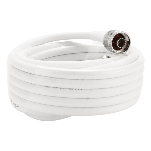 Jumper Coaxial con Cable Epcom295 | Conector N Macho en los Extremos | 15 Metros (49.21 Pies) de Longitud.