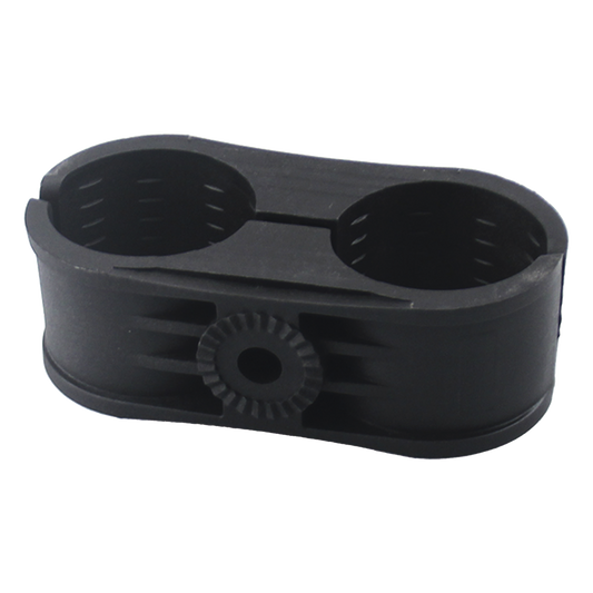 Paquete de 10 Sujetadores Plasticos Para Cable Coaxial de  2-1/4"