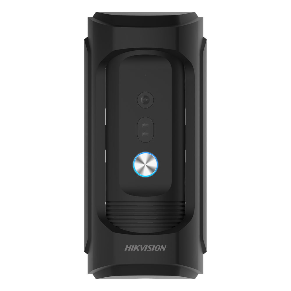 Frente de Calle IP 2 Megapixel / Uso Rudo / Antivandálico IK09 y Exterior IP65 / PoE Estándar / 3 mts IR / Compatible con Monitor IP HIKVISION o Llamada Directo a App